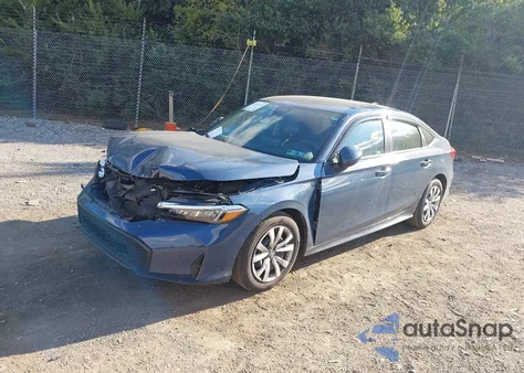 2025 Honda Civic Lx z USA, uszkodzony, nr VIN 2HGFE2F27SH589726